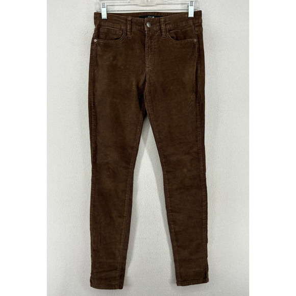 JOE"S Jeans Womens 26 Skinny Visionaire Corduroy Pants Stretch Cotton Brown - Picture 1 of 16